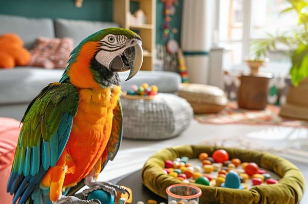 Come insegnare al mio pappagallo a fare trucchi?